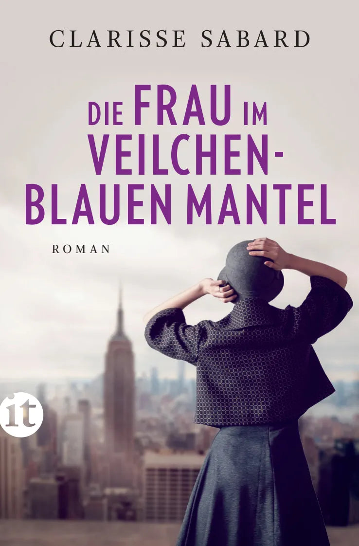 Buchcover von 'Die Frau im veilchenblauen Mantel' - Taschenbuch von Clarisse Sabard