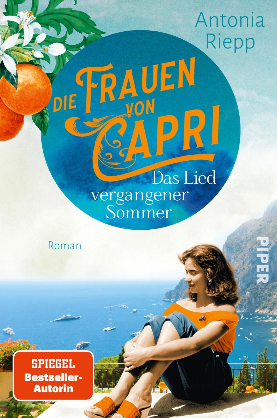 Buchcover von 'Die Frauen von Capri – Das Lied vergangener Sommer' - Paperback von Antonia Riepp