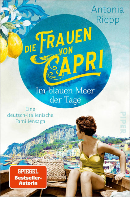 Buchcover von 'Die Frauen von Capri – Im blauen Meer der Tage' - Paperback von Antonia Riepp