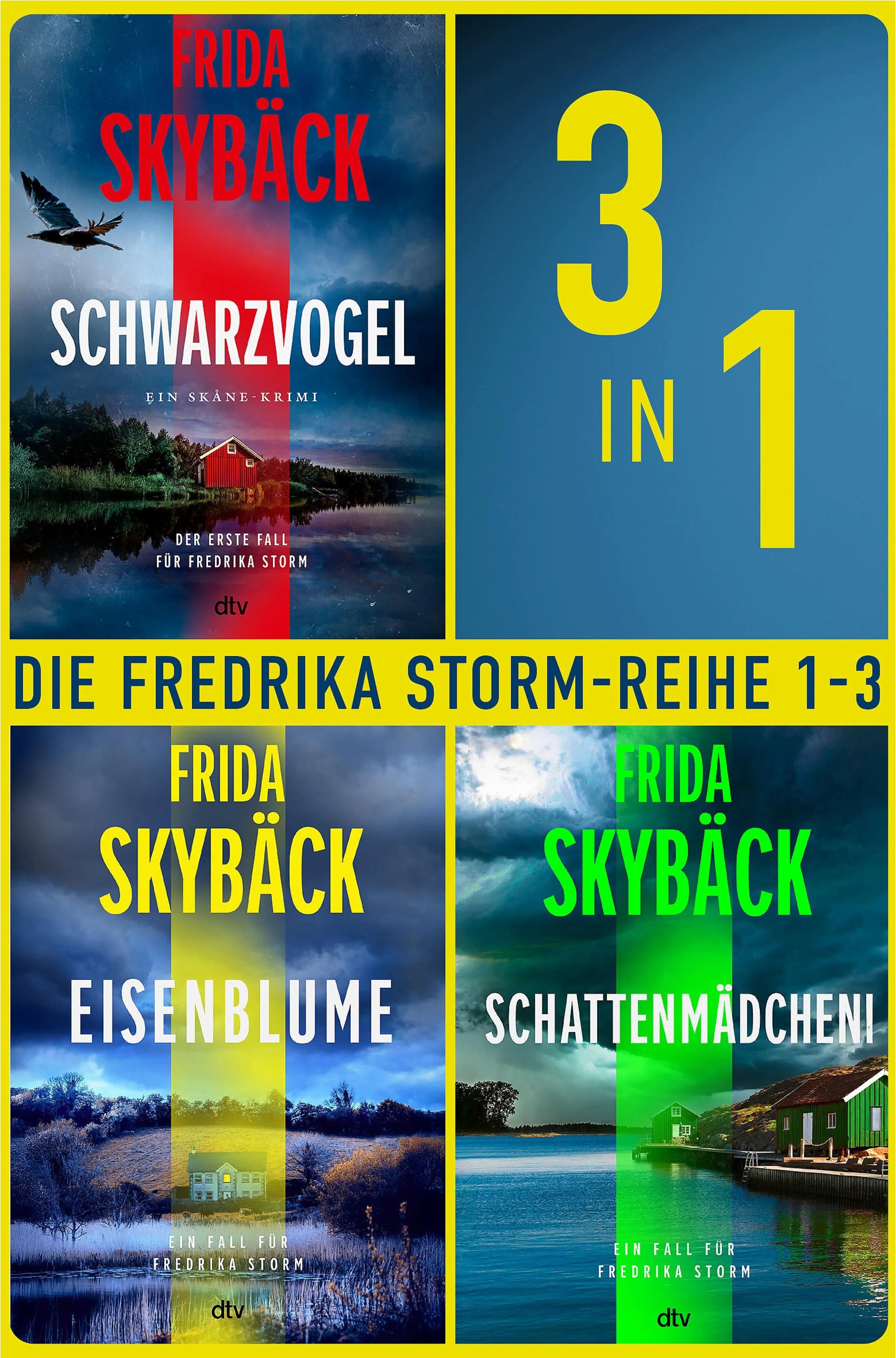 Cover: Die Fredrika Storm-Reihe 1-3 (E-Book) von Frida Skybäck