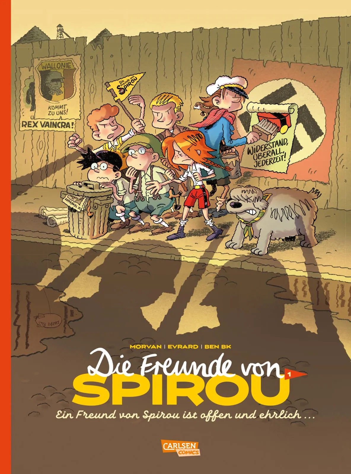 Buchcover von 'Die Freunde von Spirou 1' - Taschenbuch von Jean David Morvan