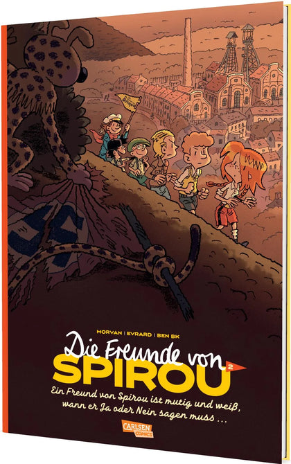 Buchcover von 'Die Freunde von Spirou 2' - Gebundene Ausgabe von Jean David Morvan
