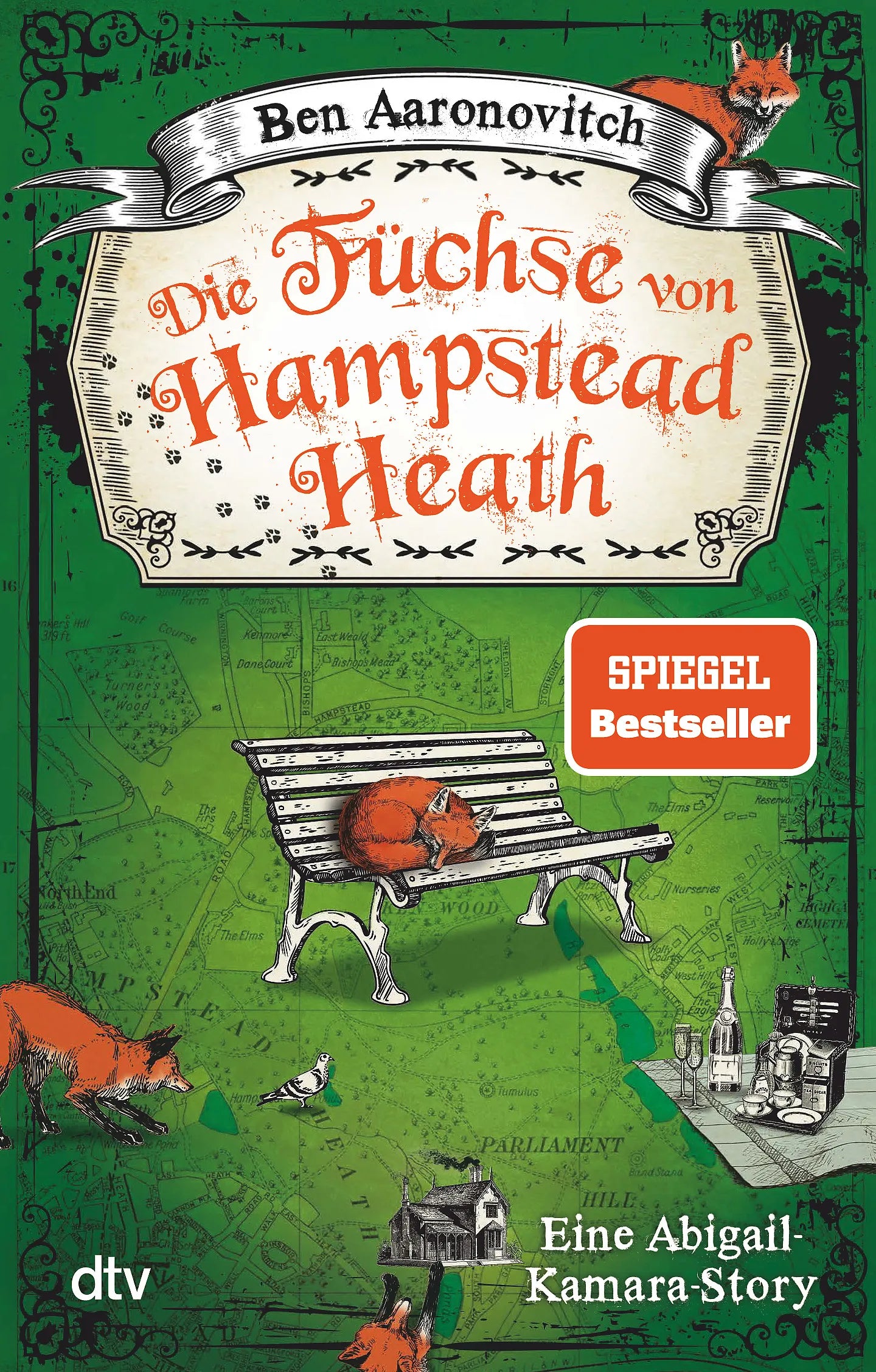 Buchcover von 'Die Füchse von Hampstead Heath' - Taschenbuch von Ben Aaronovitch