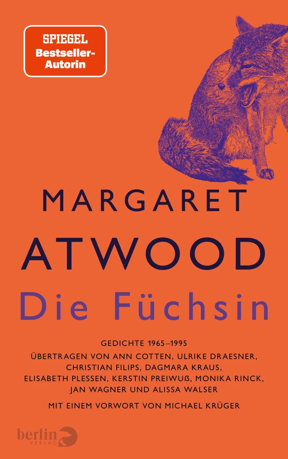 Buchcover von 'Die Füchsin' - Gebundene Ausgabe von Margaret Atwood