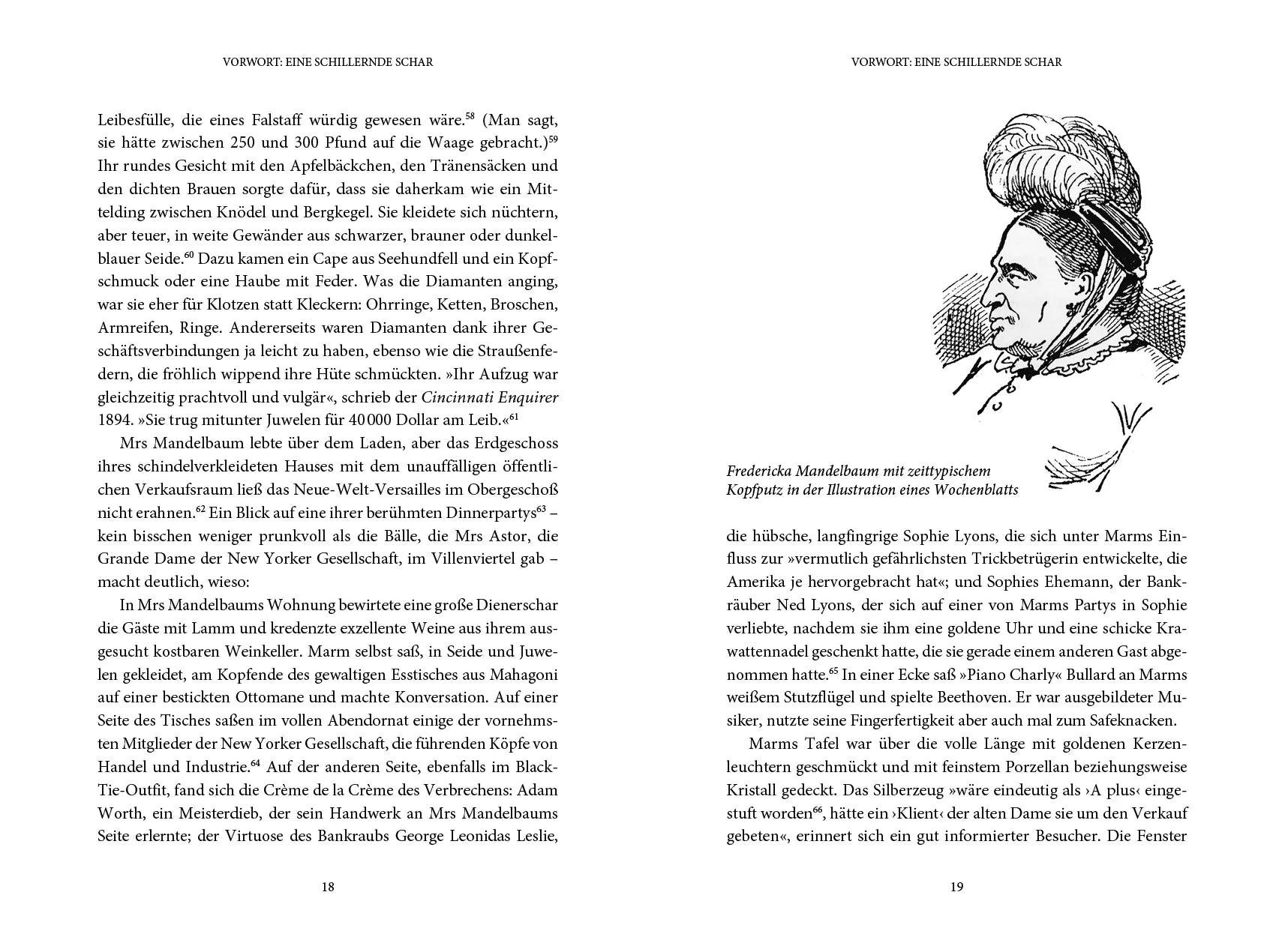 Innenansicht von 'Die furchtlose Mrs. Mandelbaum' - Gebundene Ausgabe