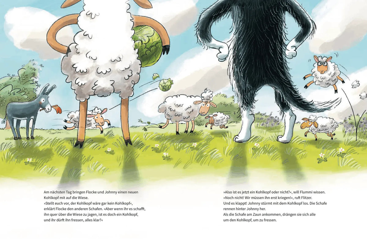 Detailansicht: Die Fußballschafe (Hardcover)