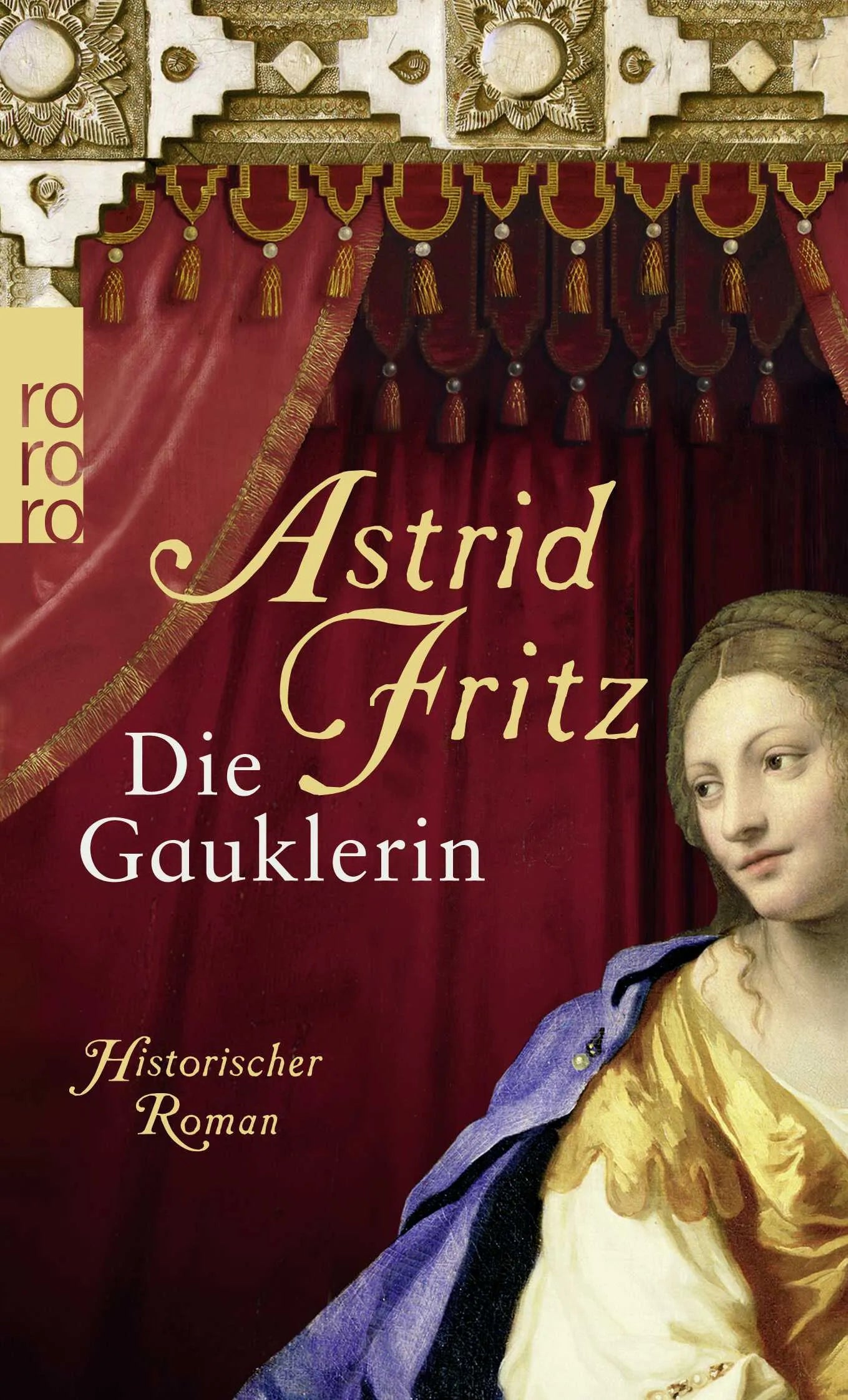 Buchcover von 'Die Gauklerin' - Taschenbuch von Astrid Fritz