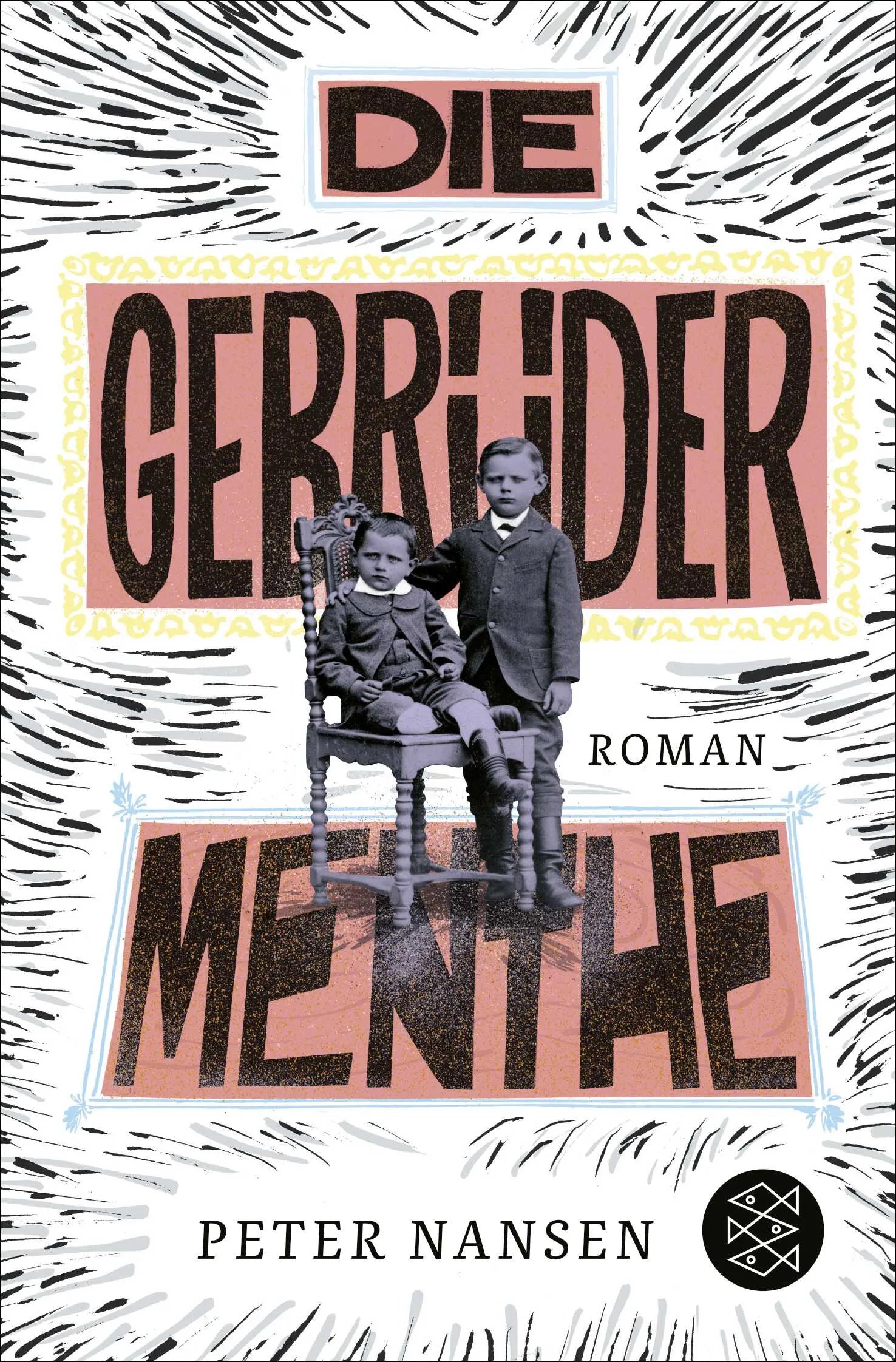 Buchcover von 'Die Gebrüder Menthe' - Gebundene Ausgabe von Peter Nansen