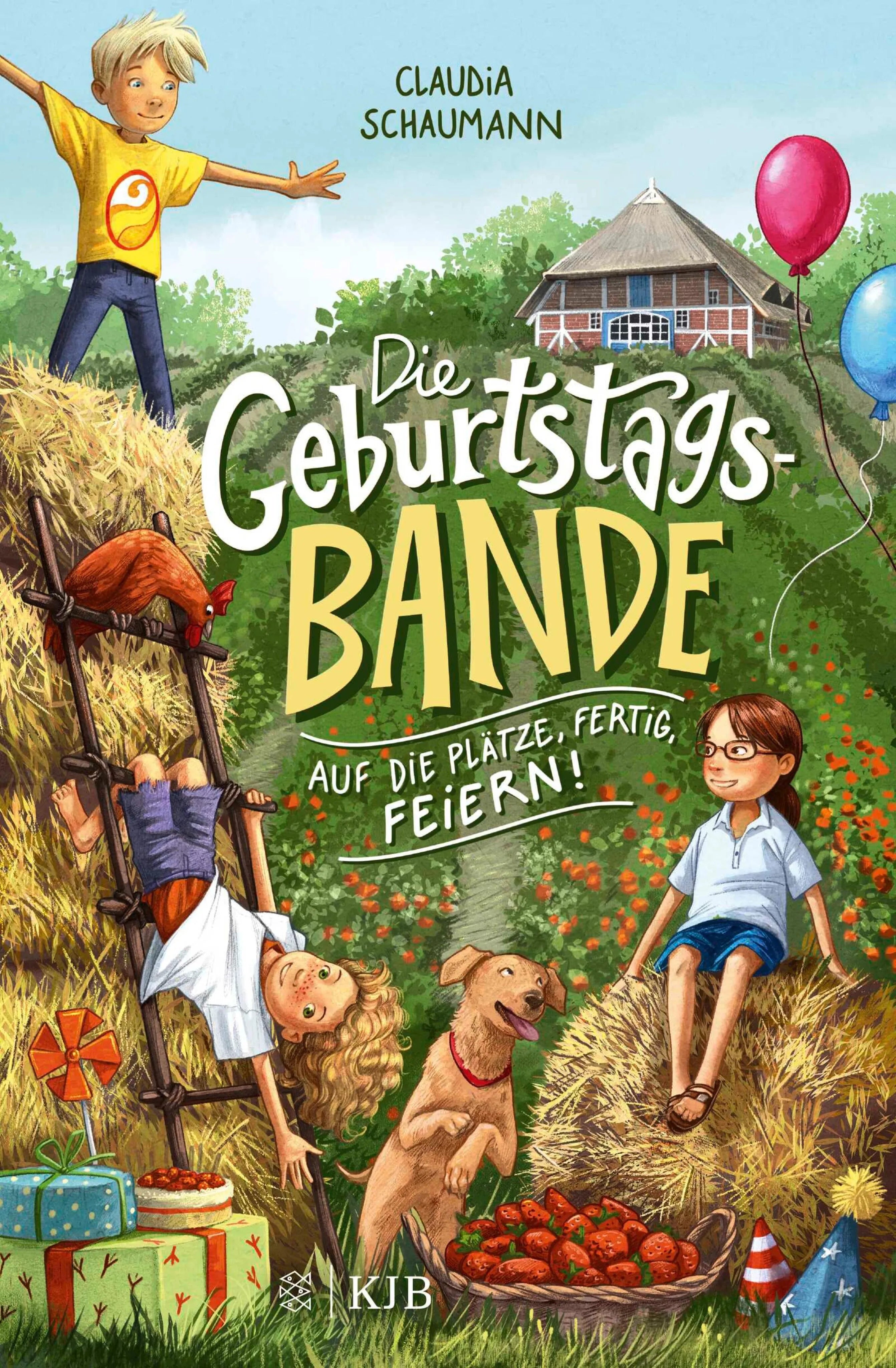 Cover: Die Geburtstagsbande. Auf die Plätze, fertig, feiern! (E-Book) von Claudia Schaumann