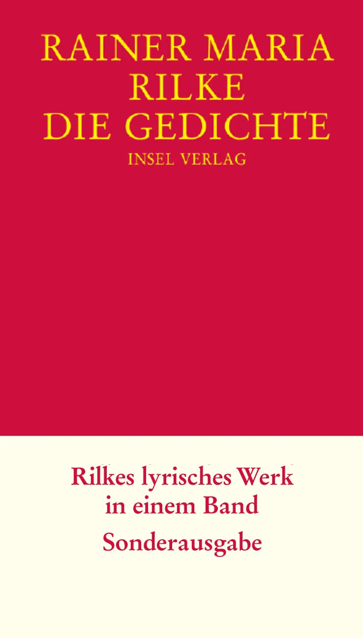 Buchcover von 'Die Gedichte' - Gebundene Ausgabe von Rainer Maria Rilke