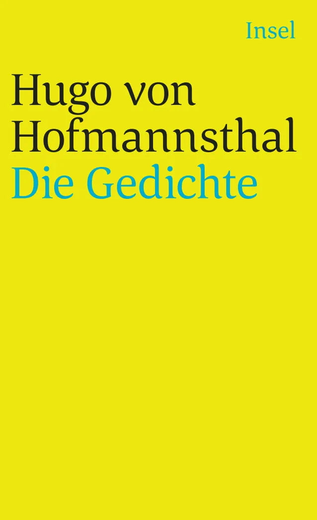 Buchcover von 'Die Gedichte' - Taschenbuch von Hugo Hofmannsthal
