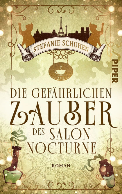 Buchcover von 'Die gefährlichen Zauber des Salon Nocturne' - Taschenbuch von Stefanie Schuhen