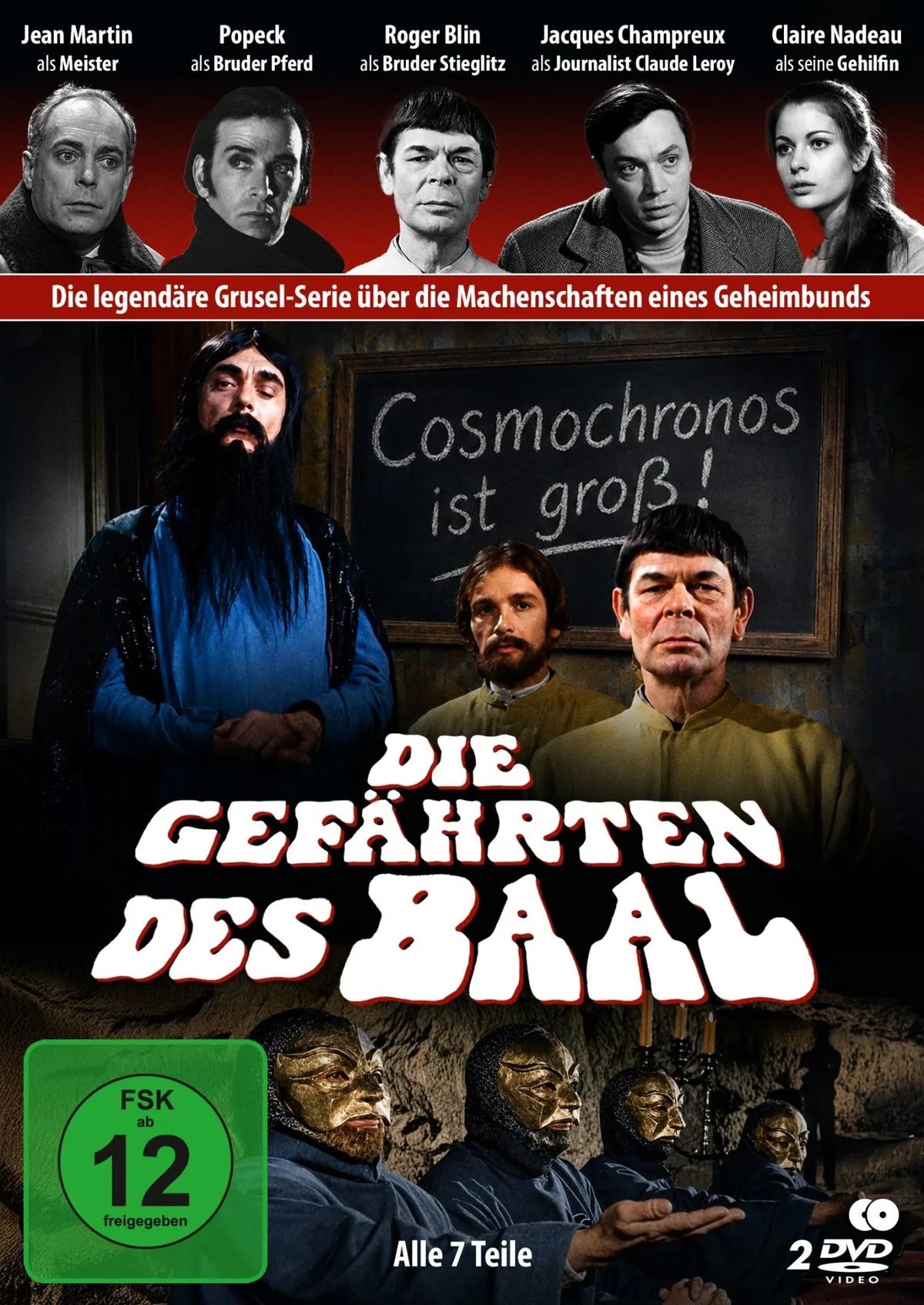DVD-Cover: Die Gefährten des Baal. Regie: Pierre Prevert