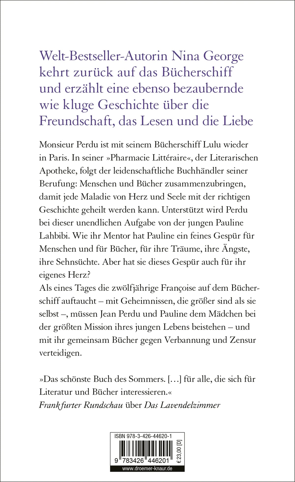 Rückseite: Die geheime Sehnsucht der Bücher (Hardcover)