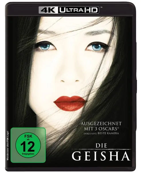 4K UHD Blu-ray-Cover: Die Geisha. Regie: Rob Marshall