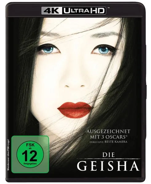 4K UHD Blu-ray-Cover: Die Geisha. Regie: Rob Marshall
