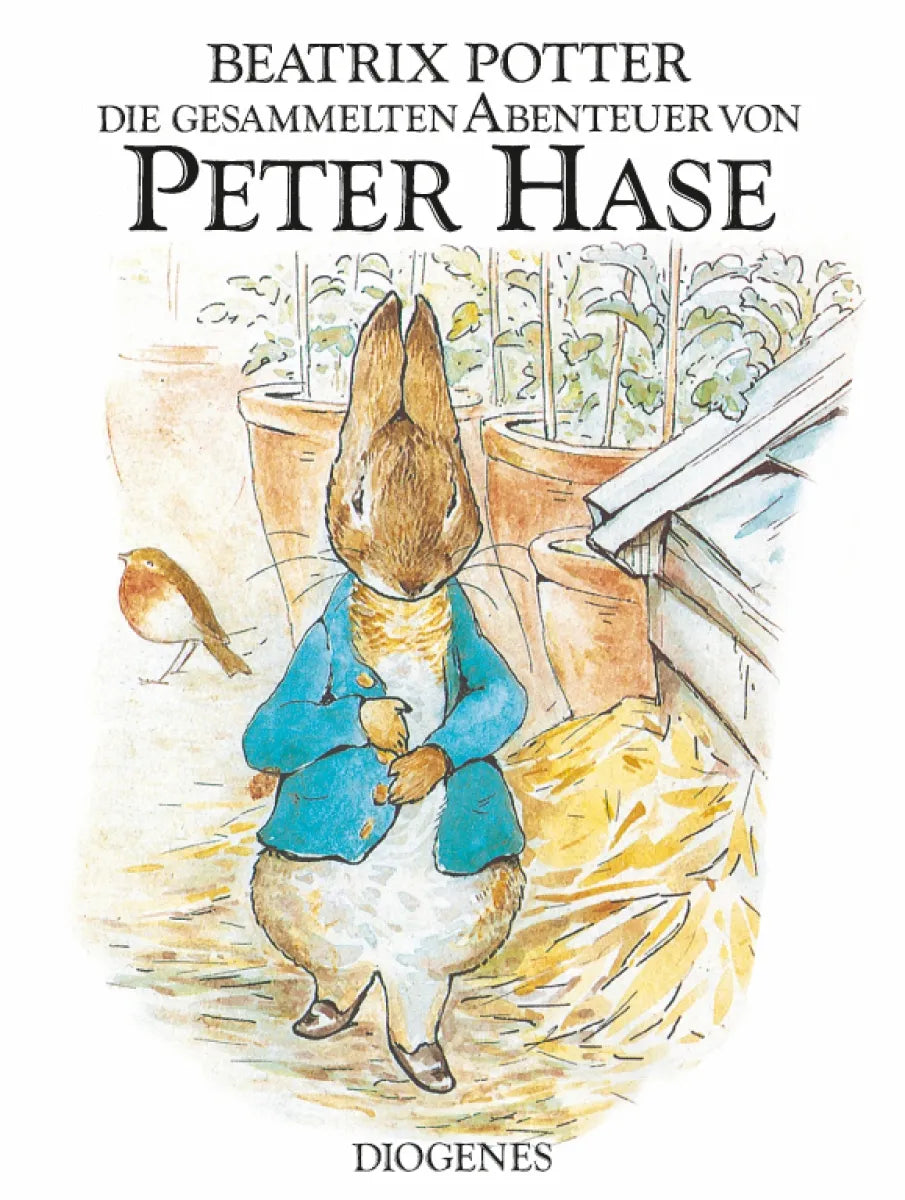 Buchcover von 'Die gesammelten Abenteuer von Peter Hase' - Gebundene Ausgabe von Beatrix Potter