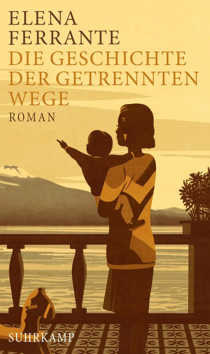Buchcover von 'Die Geschichte der getrennten Wege' - Gebundene Ausgabe von Elena Ferrante