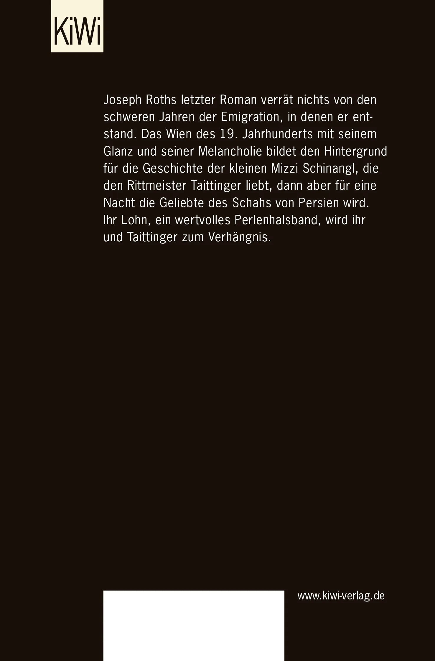 Buchrückseite von 'Die Geschichte von der 1002. Nacht' mit Klappentext - Taschenbuch