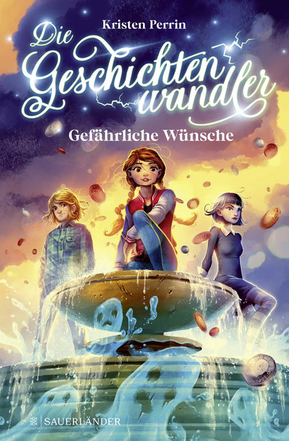 Buchcover von 'Die Geschichtenwandler − Gefährliche Wünsche' - Gebundene Ausgabe von Kristen Perrin