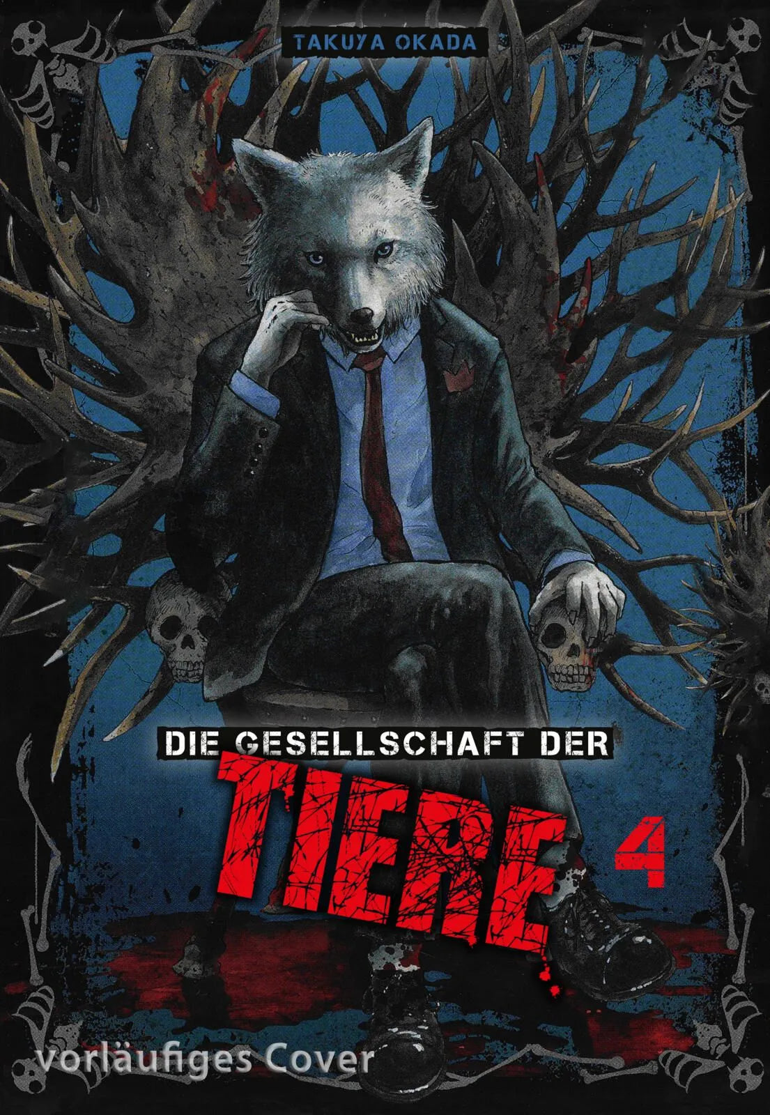Cover: Die Gesellschaft der Tiere 4 (Taschenbuch) von Takuya Okada