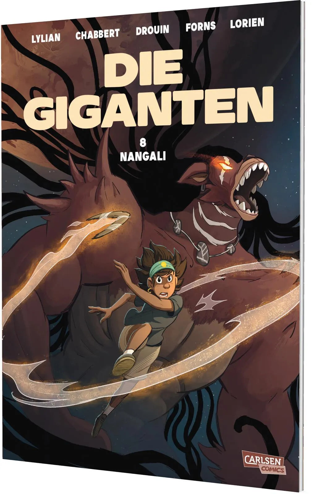 Cover: Die Giganten 8: Nangali (Taschenbuch) von Lylian