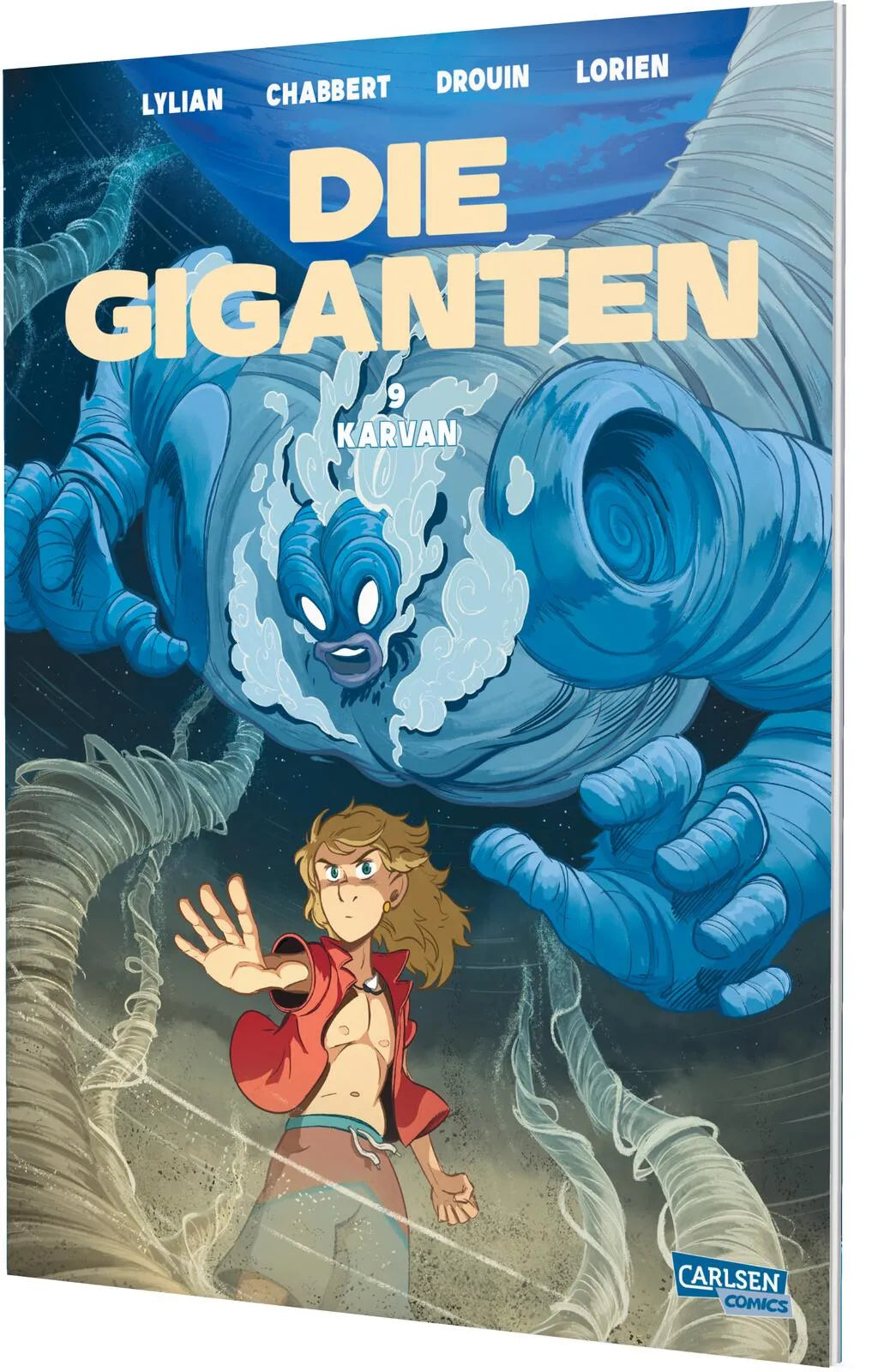 Buchcover von 'Die Giganten 9: Karvan' - Taschenbuch von Lylian