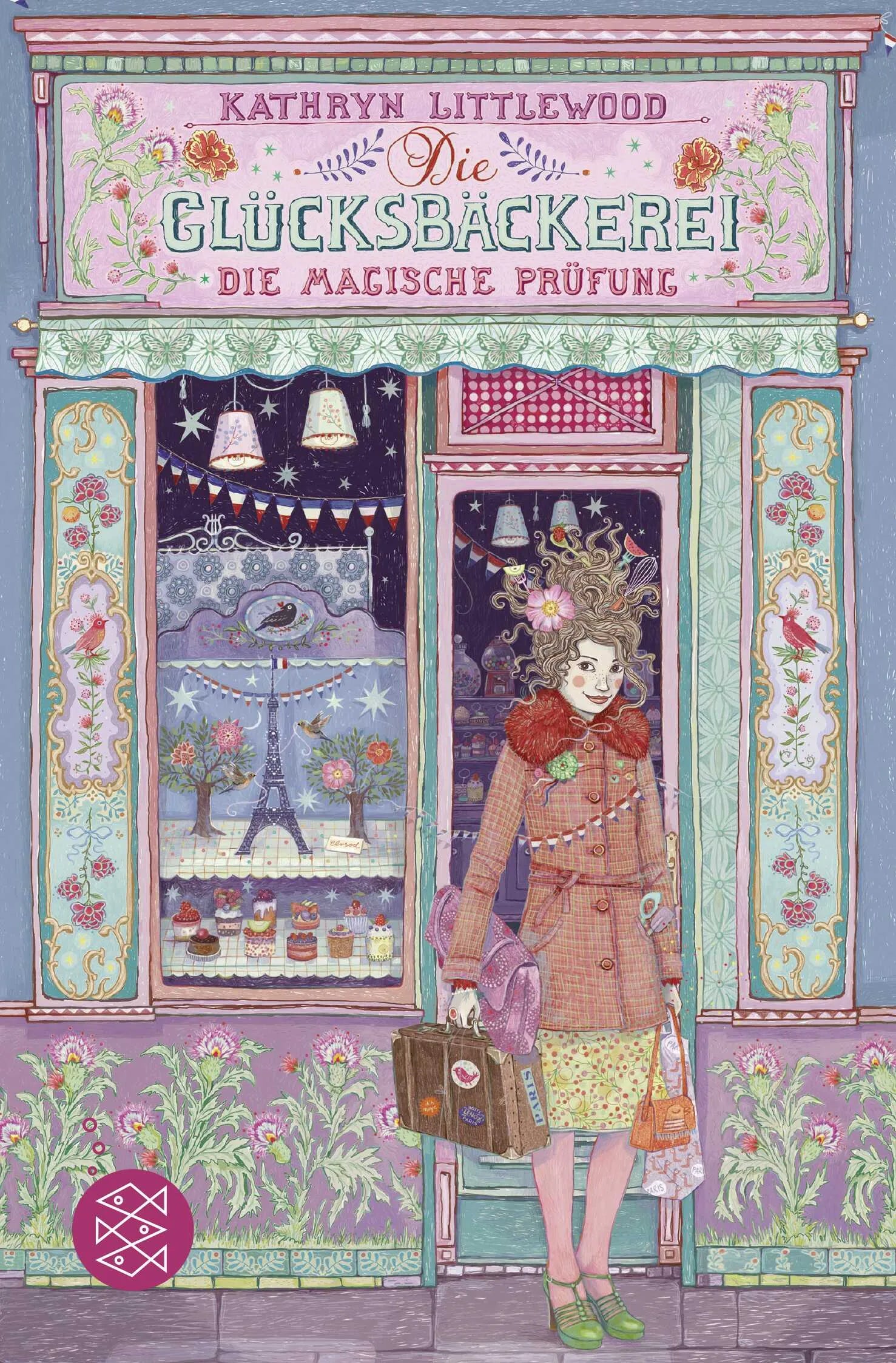 Buchcover von 'Die Glücksbäckerei – Die magische Prüfung' - Taschenbuch von Kathryn Littlewood