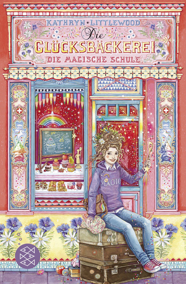 Buchcover von 'Die Glücksbäckerei – Die magische Schule' - Taschenbuch von Kathryn Littlewood