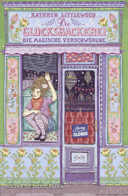 Buchcover von 'Die Glücksbäckerei – Die magische Verschwörung' - Taschenbuch von Kathryn Littlewood