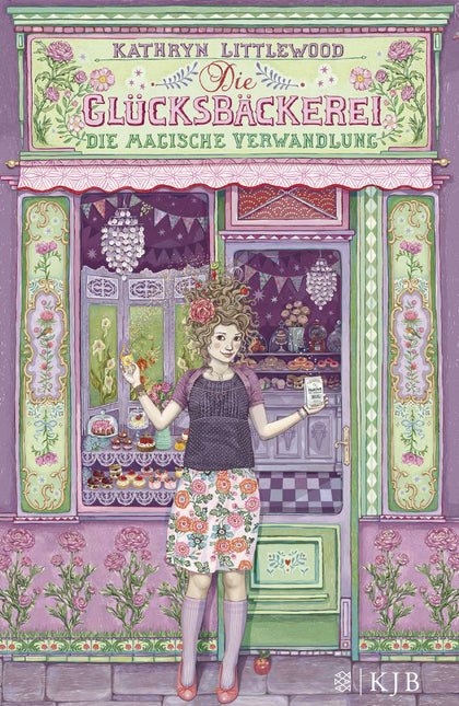 Buchcover von 'Die Glücksbäckerei – Die magische Verwandlung' - Gebundene Ausgabe von Kathryn Littlewood