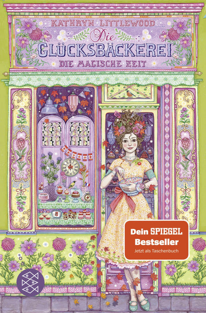 Buchcover von 'Die Glücksbäckerei – Die magische Zeit' - Taschenbuch von Kathryn Littlewood