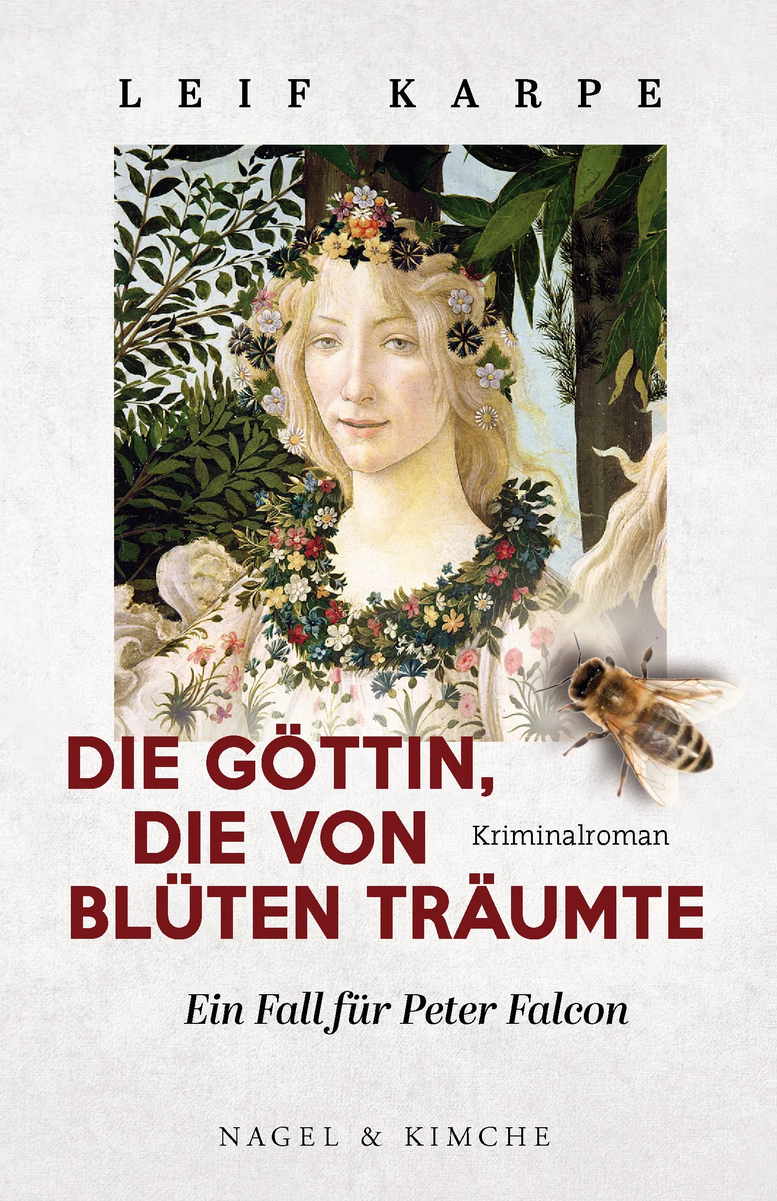 Buchcover von 'Die Göttin, die von Blüten träumte' - Paperback von Leif Karpe