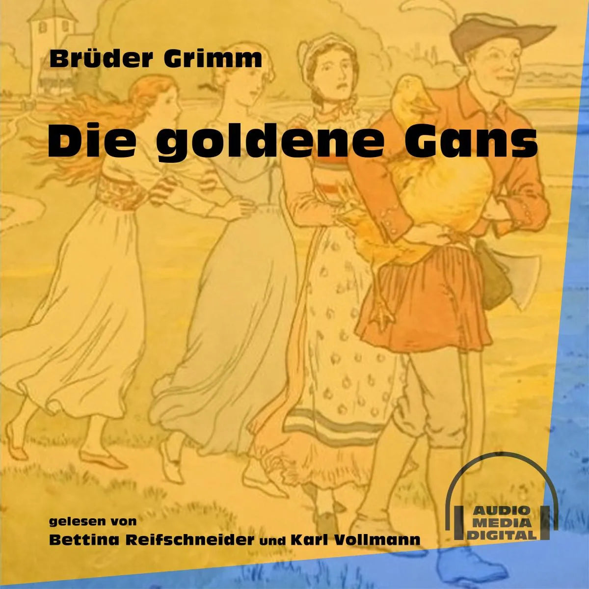 Cover: Die goldene Gans (Hörbuch Download) von Brüder Grimm