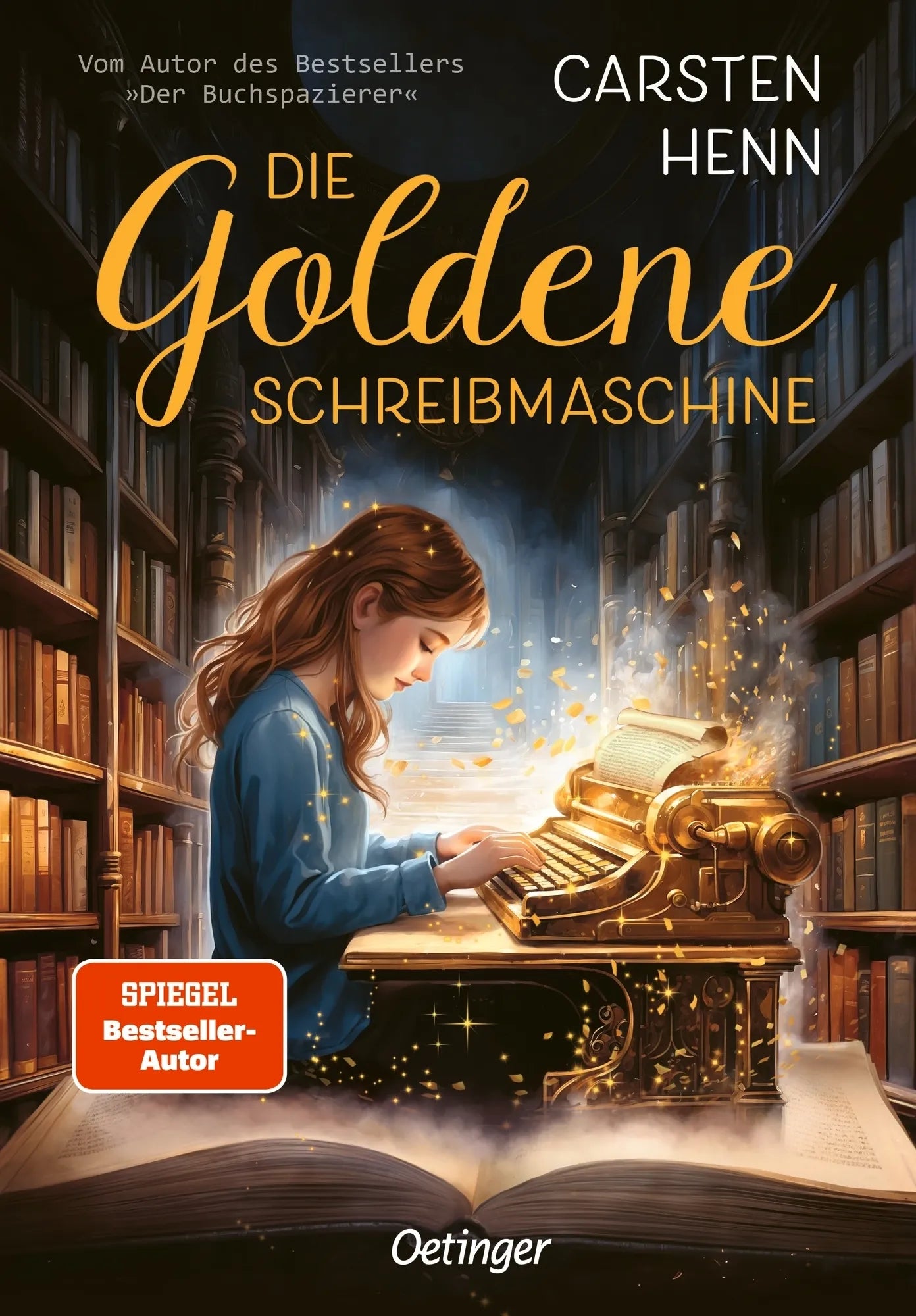 Cover: Die Goldene Schreibmaschine (Hardcover) von Carsten Henn