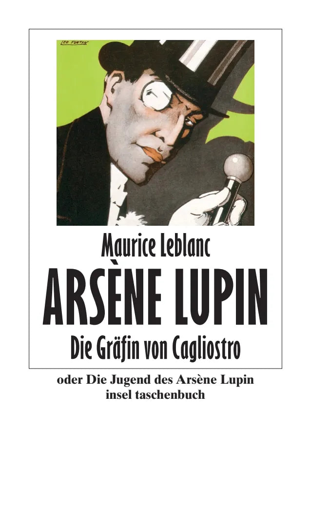 Buchcover von 'Die Gräfin von Cagliostro oder Die Jugend des Arsène Lupin' - Taschenbuch von Maurice Leblanc