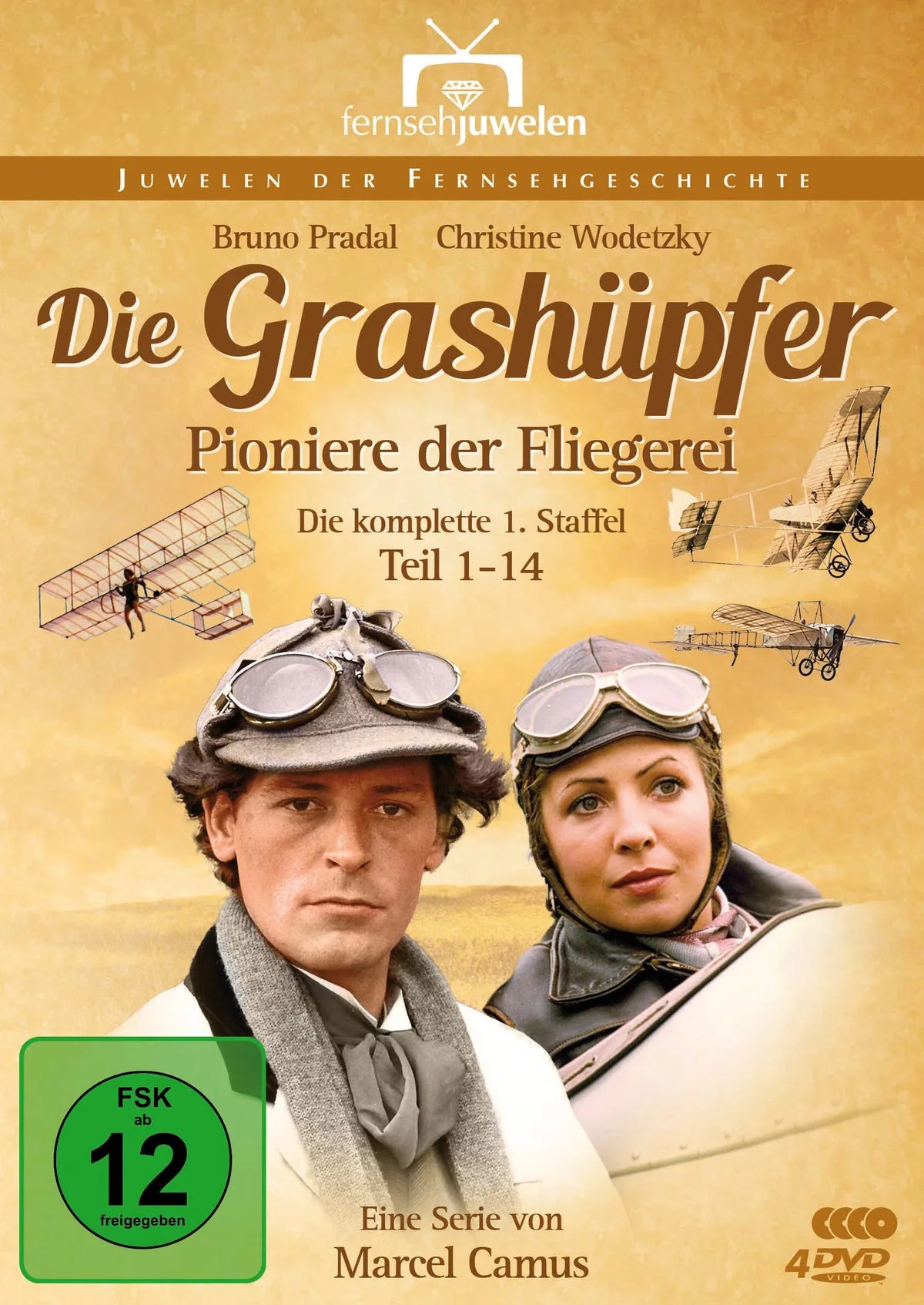 Die Grashüpfer - Pioniere der Fliegerei - Staffe - DVD