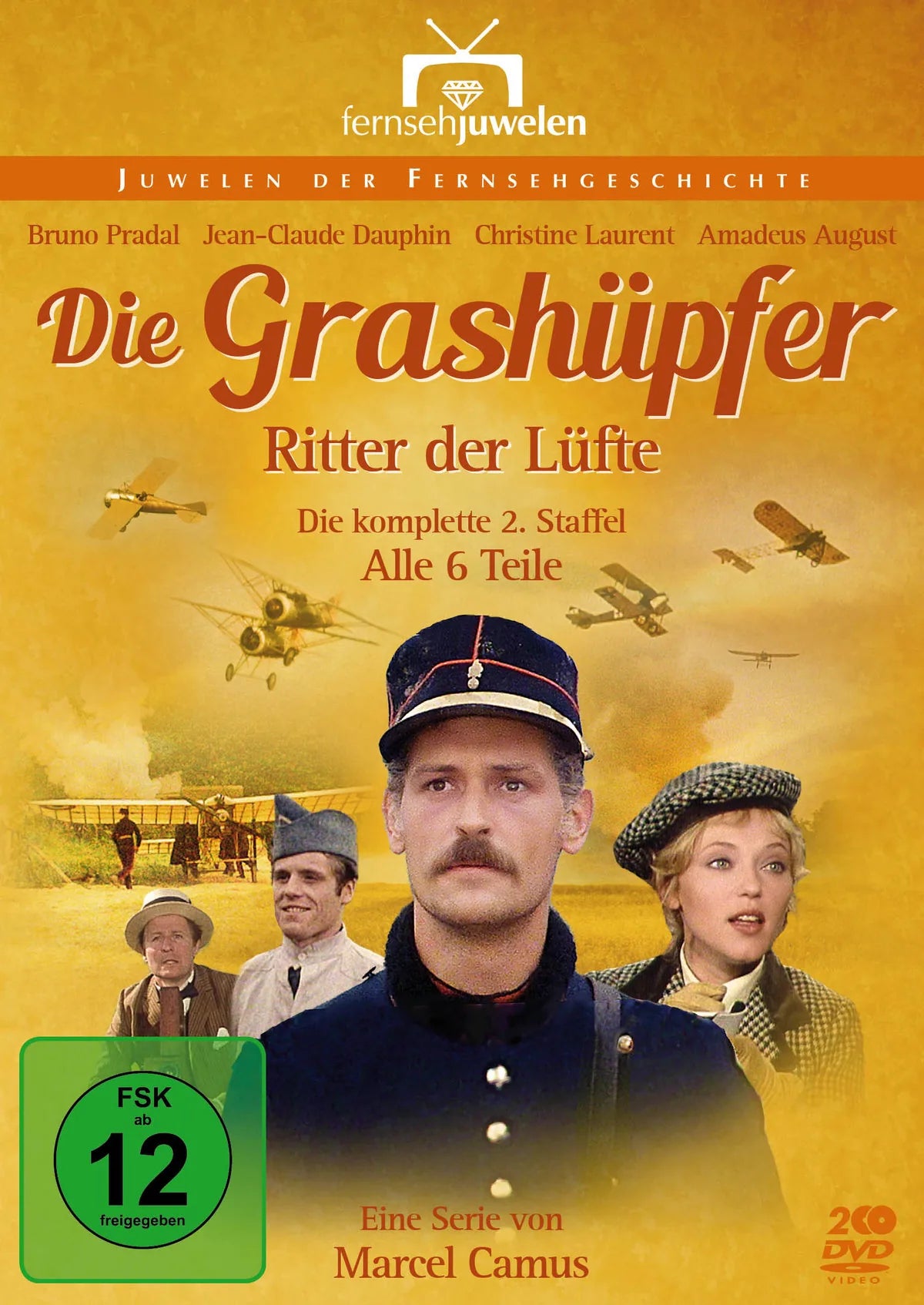 Die Grashüpfer - Ritter der Lüfte - Staffel 2 - DVD