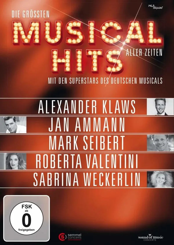 Die größten Musical Hits aller Zeiten - DVD