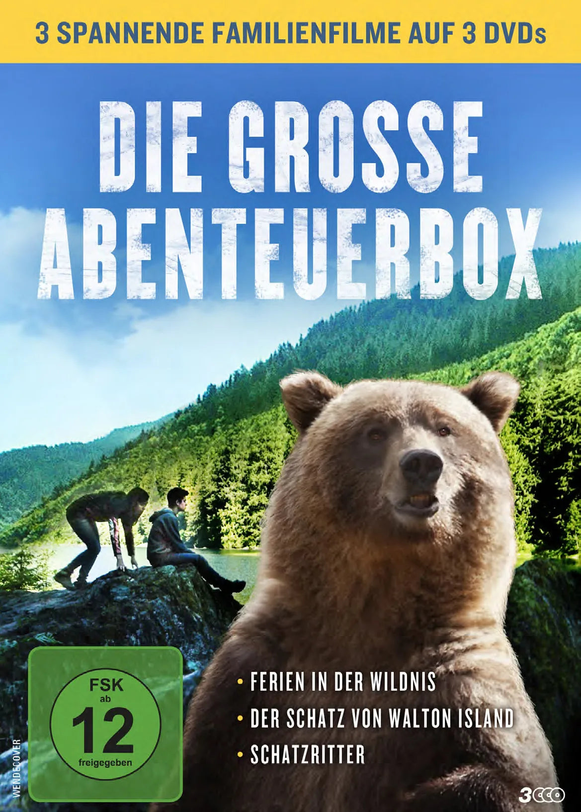 Die grosse Abenteuer-Box (3 Filme)  [3 DVDs] - DVD