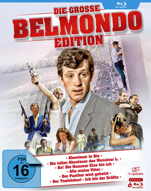 Die große Belmondo-Edition [6 BRs] - Blu-ray