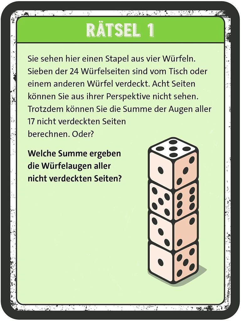Die große Box der Würfelrätsel – Ansicht