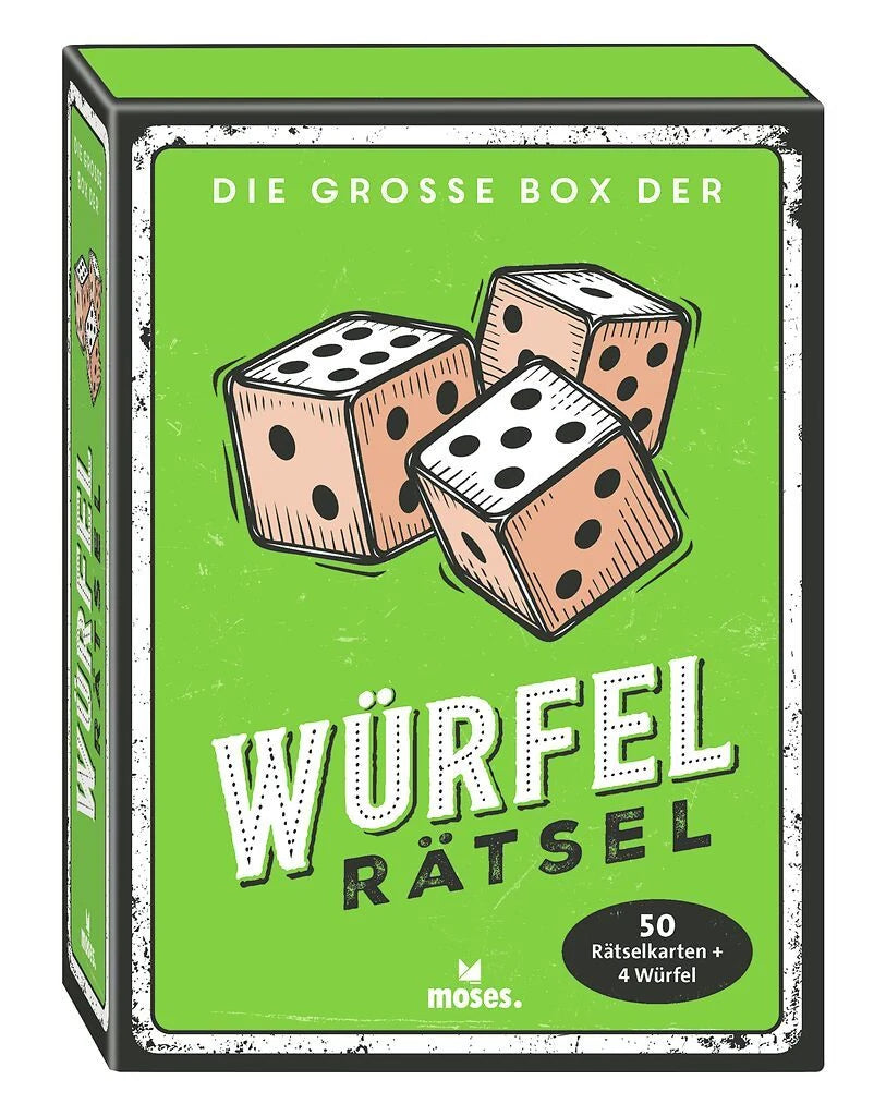 Gesellschaftsspiel: Die große Box der Würfelrätsel