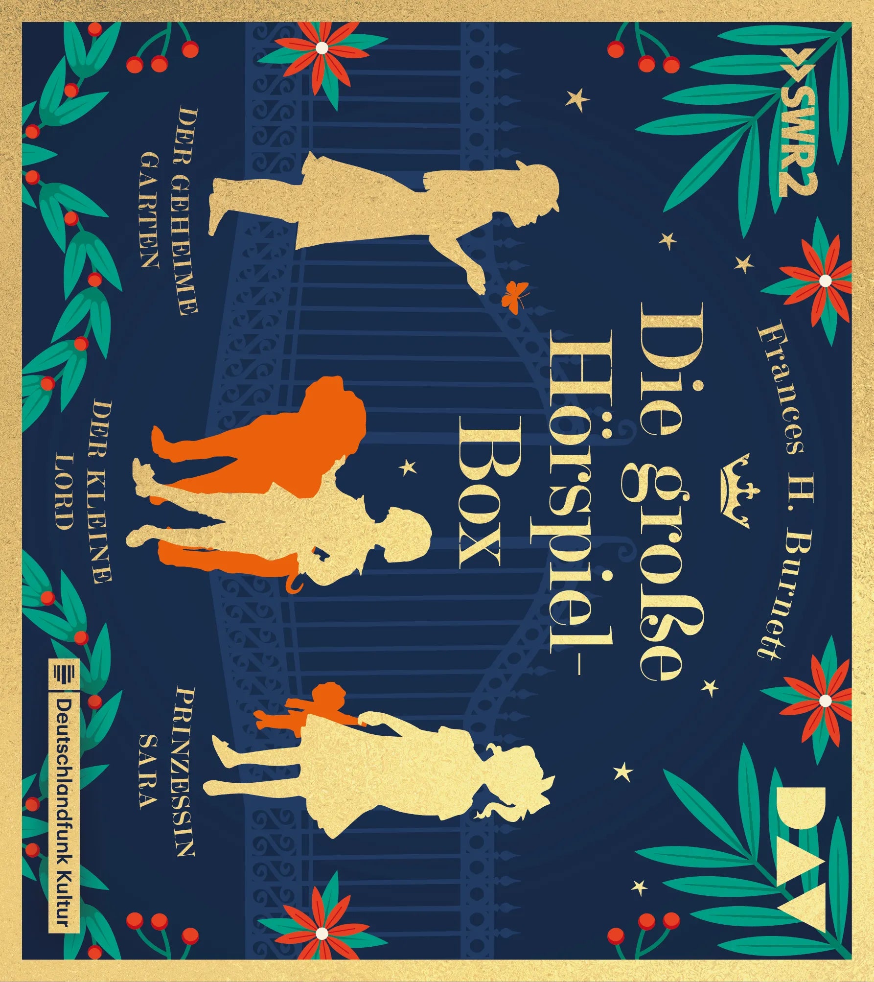 Buchcover von 'Die große Hörspiel-Box – Der geheime Garten, Der kleine Lord, Prinzessin Sara' - Hörbuch (CD) von Frances H. Burnett
