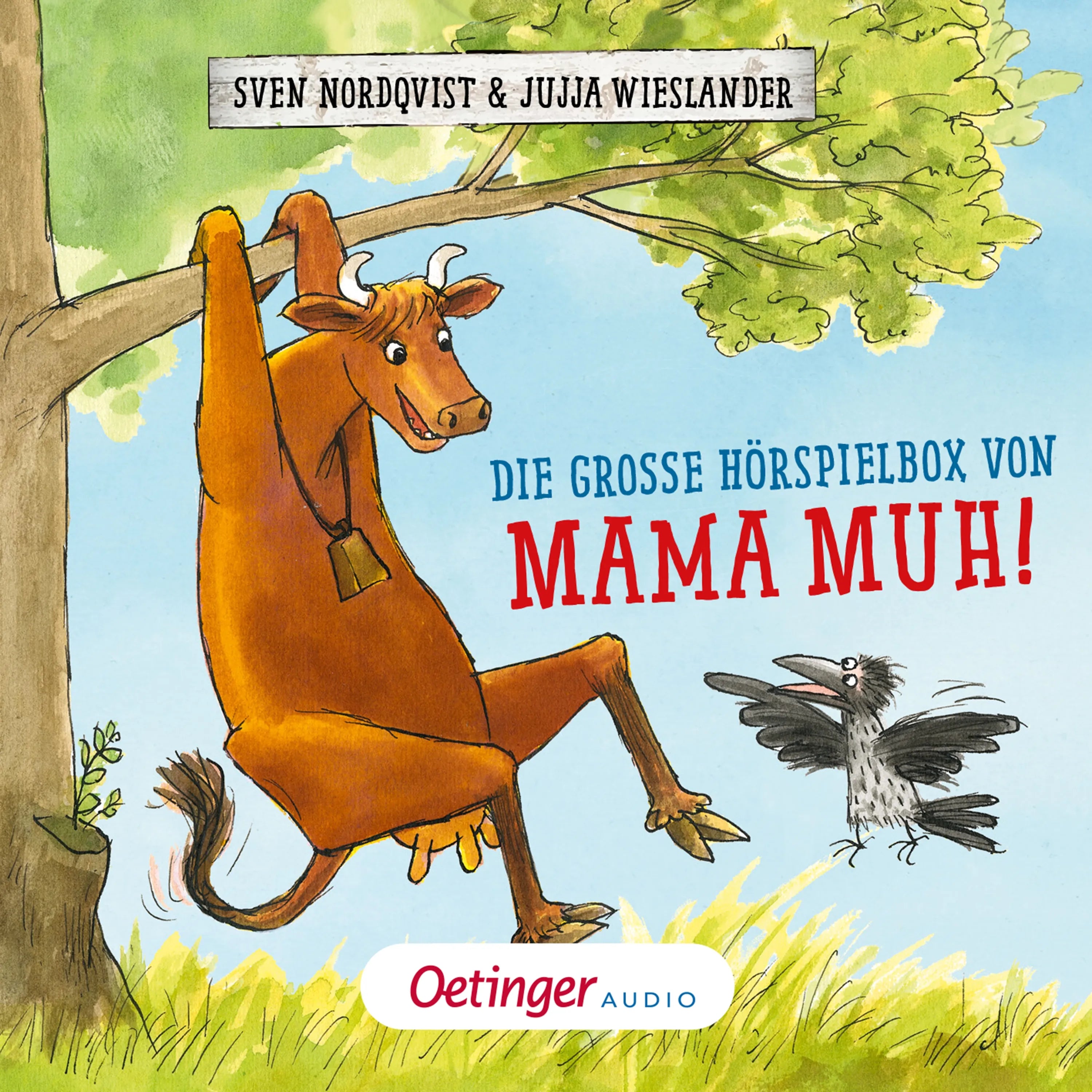 Cover: Die große Hörspielbox von Mama Muh (Hörbuch Download) von Jujja Wieslander