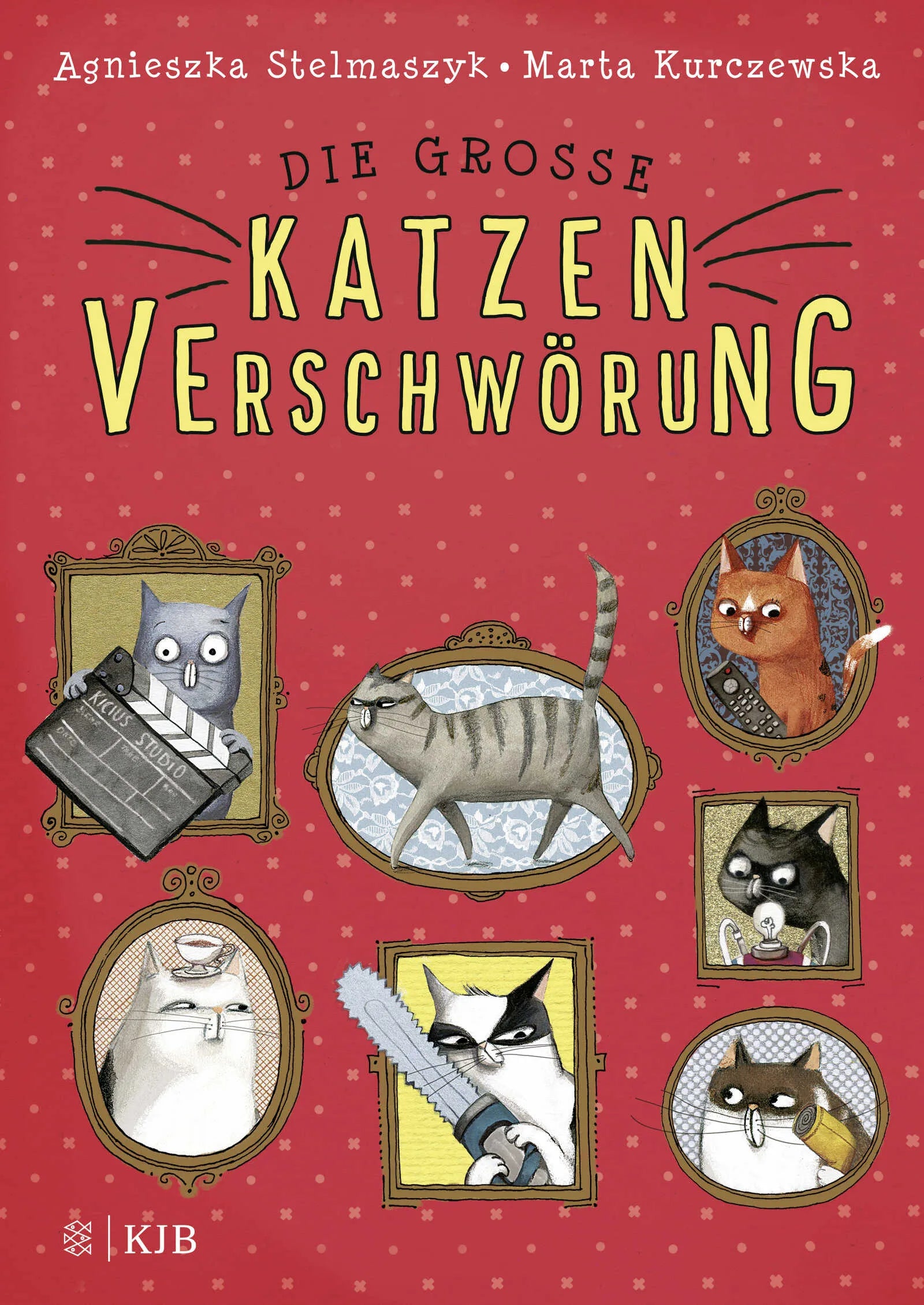 Buchcover von 'Die große Katzenverschwörung' - Gebundene Ausgabe von Agnieszka Stelmaszyk
