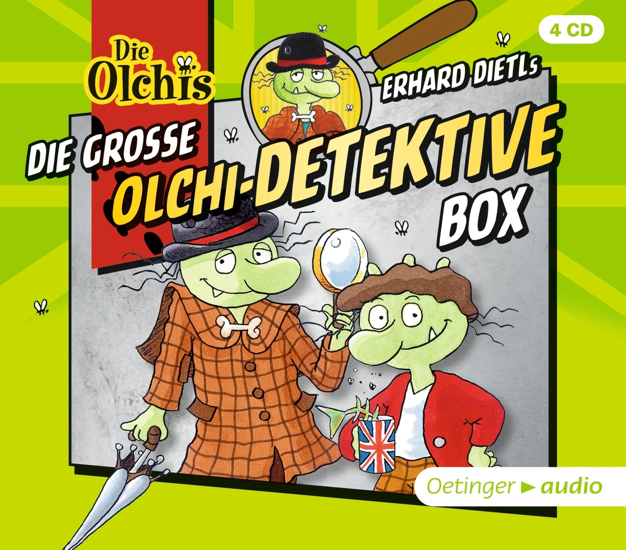 Buchcover von 'Die große Olchi-Detektive-Box 1' - Hörbuch (CD) von Erhard Dietl