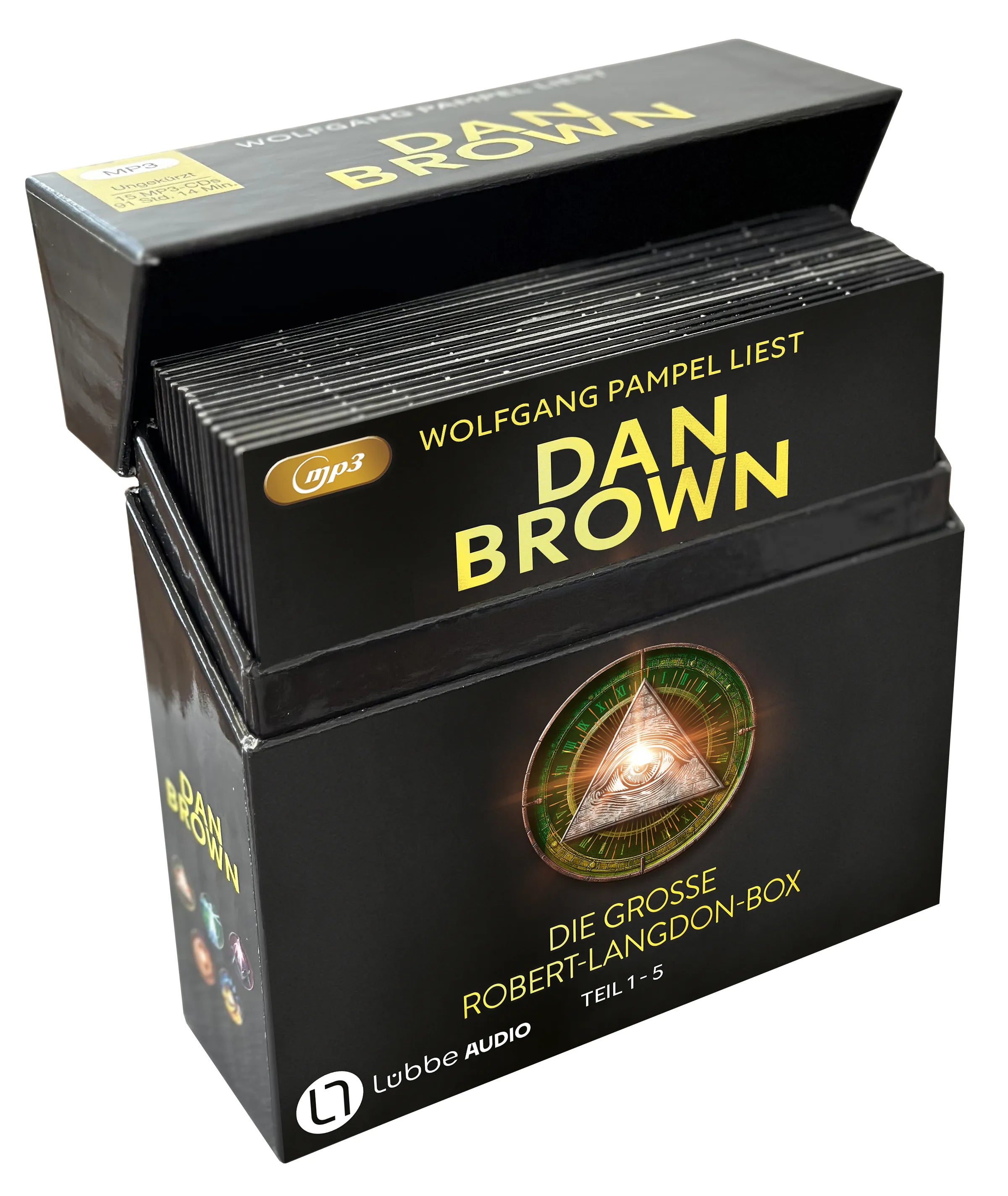 Buchcover von 'Die große Robert-Langdon-Box' - Hörbuch (CD) von Dan Brown