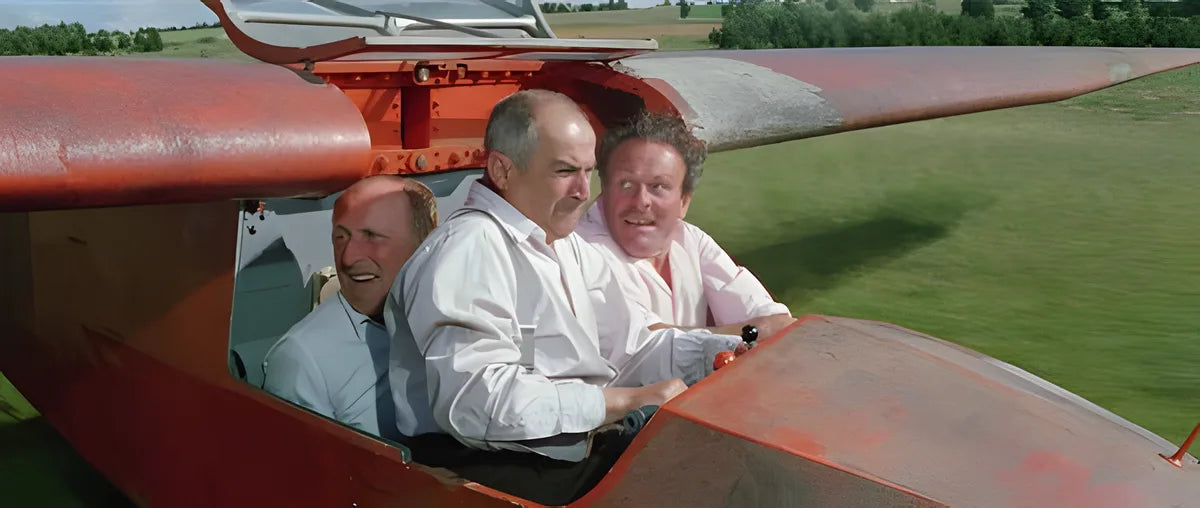 Filmszene 1 aus Die große Sause – 4K UHD Blu-ray. Regie: Gérard Oury