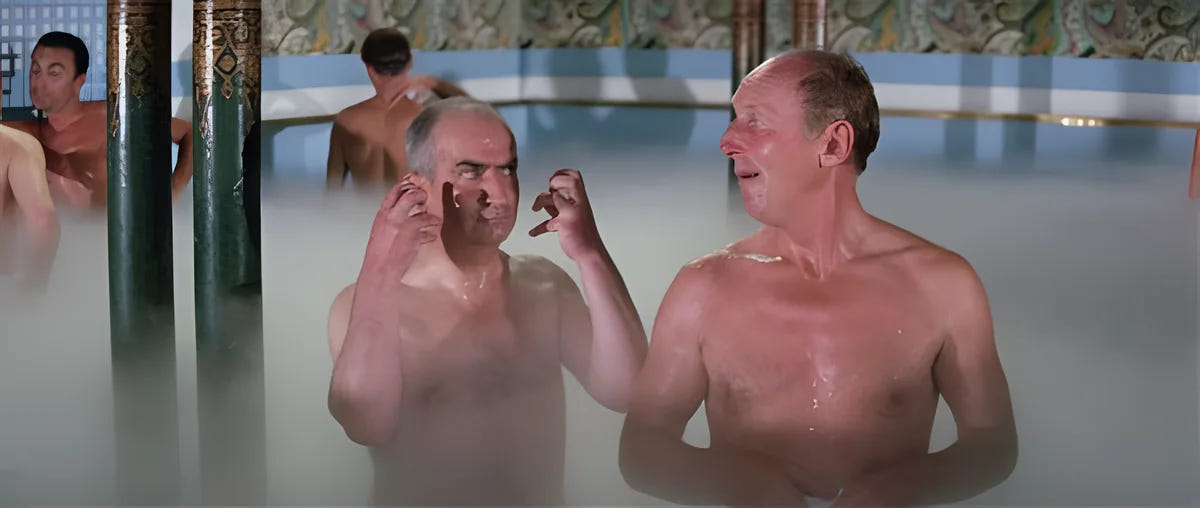 Filmszene 5 aus Die große Sause – 4K UHD Blu-ray. Regie: Gérard Oury